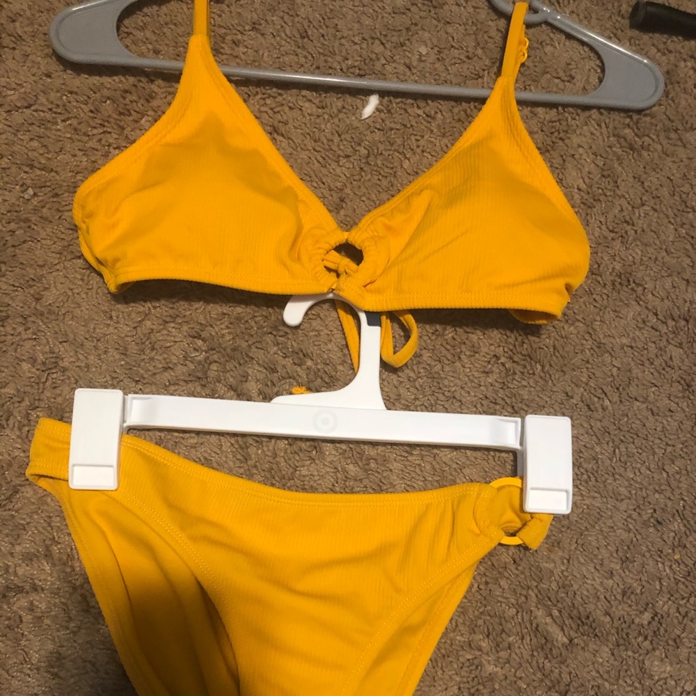 Yellow bikini set